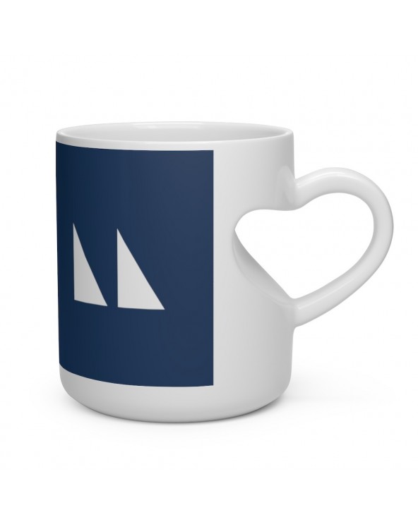 Motto Mortgage Heart Shape Mug